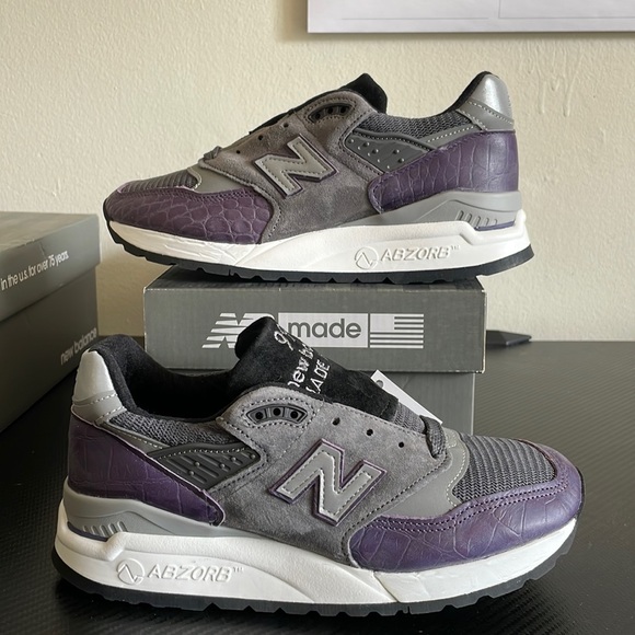 New Balance m998AWH “purple croc” - Picture 1 of 4